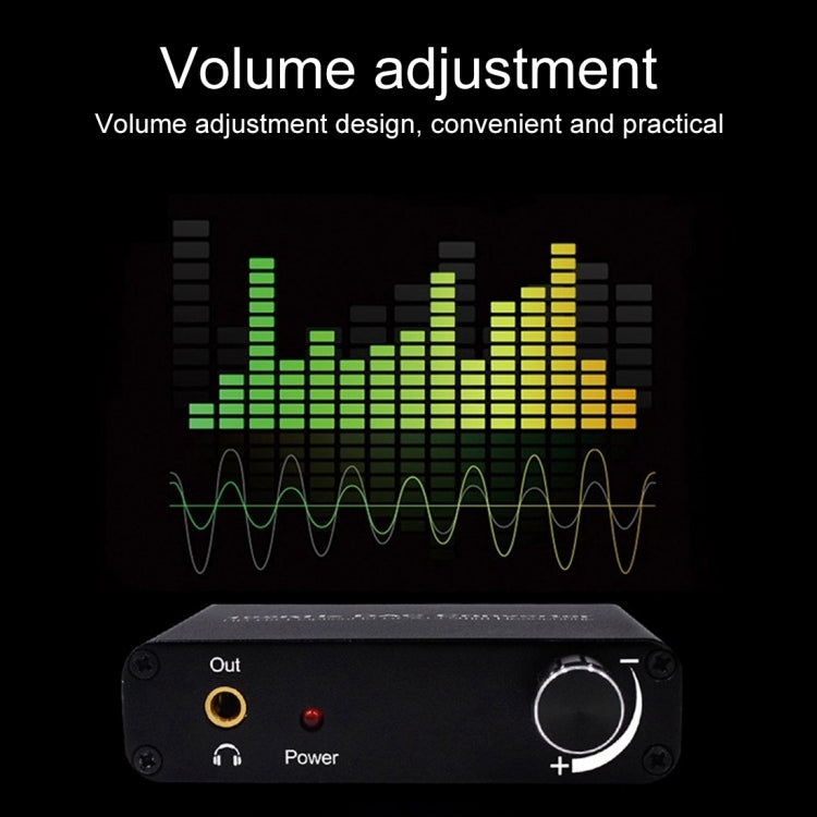 Convertidor DAC de 192KHz HD HIFI óptico a RCA + auriculares de 3,5mm convertidor de Audio Digital de 5,1 canales con Control de volumen, 192KHz DAC
