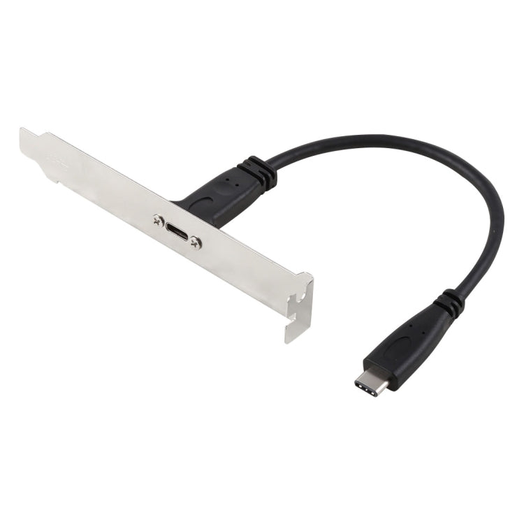 Cable conector de Cable de extensión hembra a macho, cabezal de soporte de Panel de 20cm, USB-C/tipo-C, 20cm Type-C