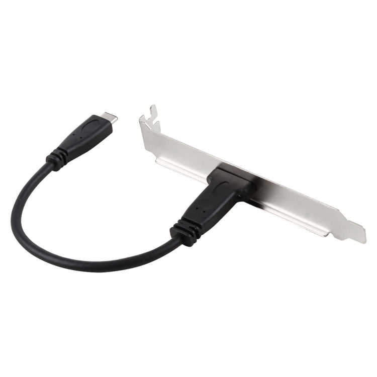 Cable conector de Cable de extensión hembra a macho, cabezal de soporte de Panel de 20cm, USB-C/tipo-C, 20cm Type-C