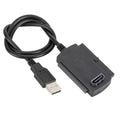 Cable adaptador de disco duro USB 2.0 a IDE / SATA, longitud del cable: 50 cm