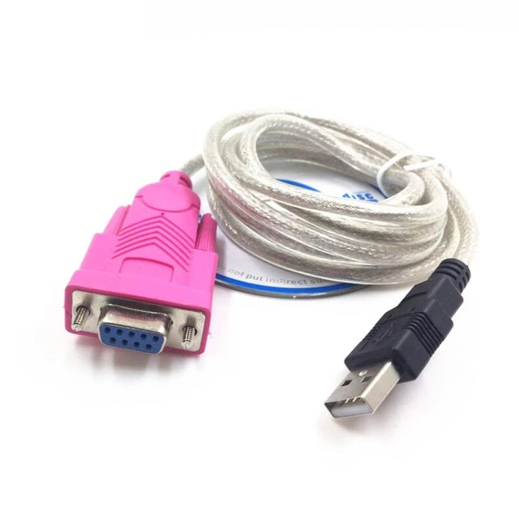Cable de computadora de puerto serie hembra USB a RS232, longitud del cable: 1,5 m