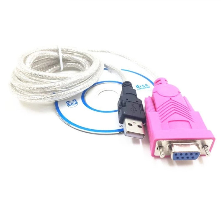 Cable de computadora de puerto serie hembra USB a RS232, longitud del cable: 1,5 m