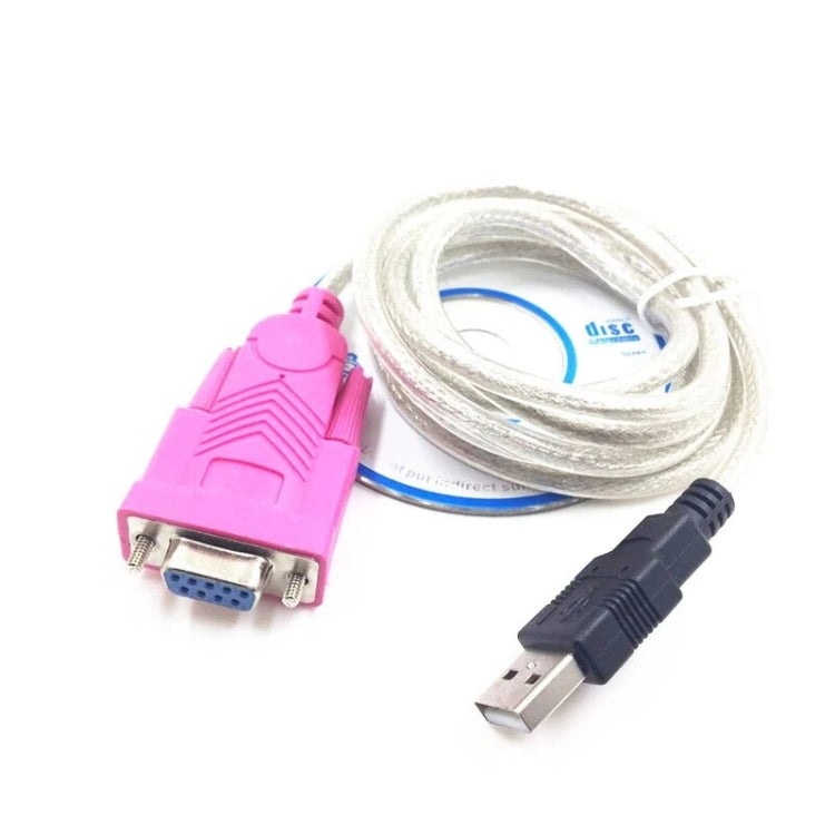 Cable de computadora de puerto serie hembra USB a RS232, longitud del cable: 1,5 m