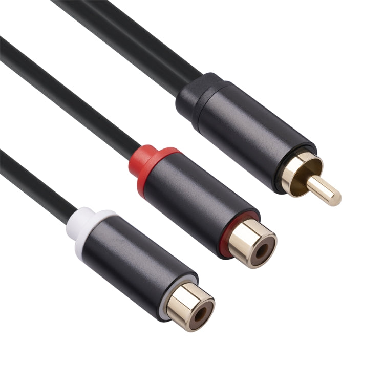 3686MFF-03 Cable adaptador de audio RCA macho a RCA doble hembra, RCA Male to Dual RCA Female