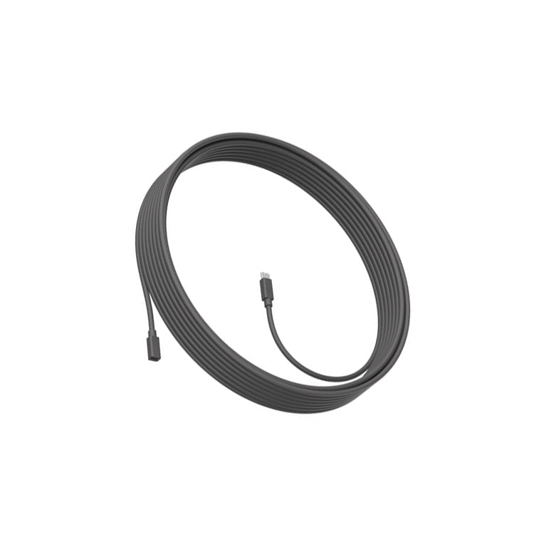 Cable alargador para micrófono Logitech CC4000E, longitud del cable: 10 m