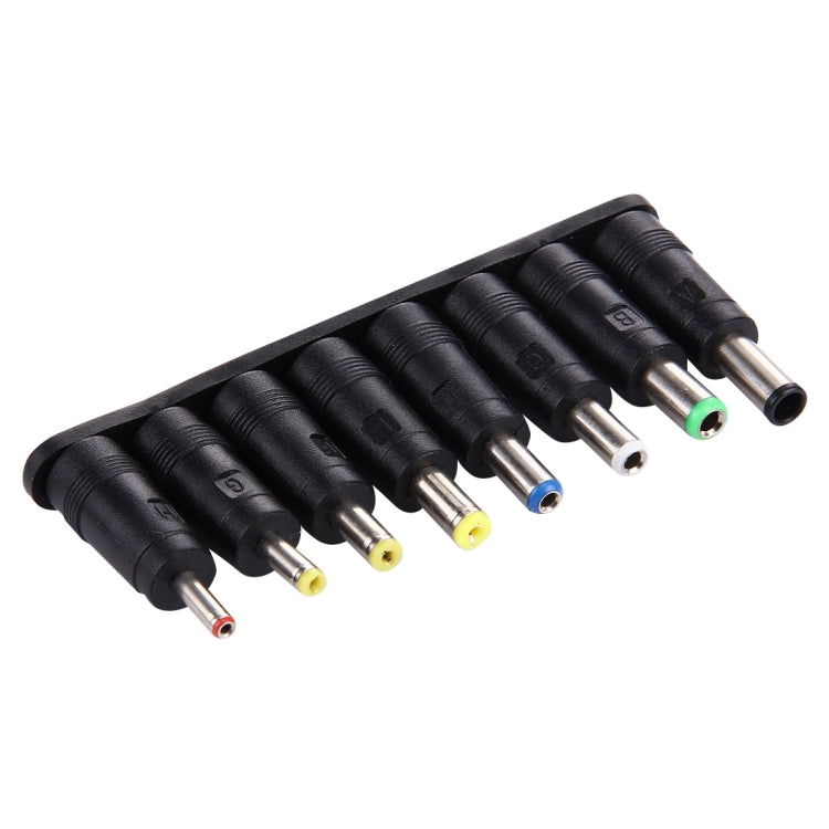 Conjunto de adaptadores de corriente 8 en 1 con interfaces hembra a múltiples macho de 5,5x2,1 mm para portátiles HP / Sony / Acer / ASUS / DELL, 8 in 1 Power Adapters