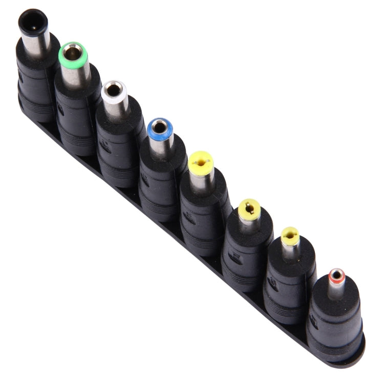 Conjunto de adaptadores de corriente 8 en 1 con interfaces hembra a múltiples macho de 5,5x2,1 mm para portátiles HP / Sony / Acer / ASUS / DELL, 8 in 1 Power Adapters