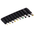 Interfaces hembra de 5,5 x 2,1 mm a múltiples machos Juego de adaptadores de corriente 10 en 1 para portátiles IBM / HP / Sony / Toshiba / Lenovo / ASUS / Samsung / DELL, 10 in 1