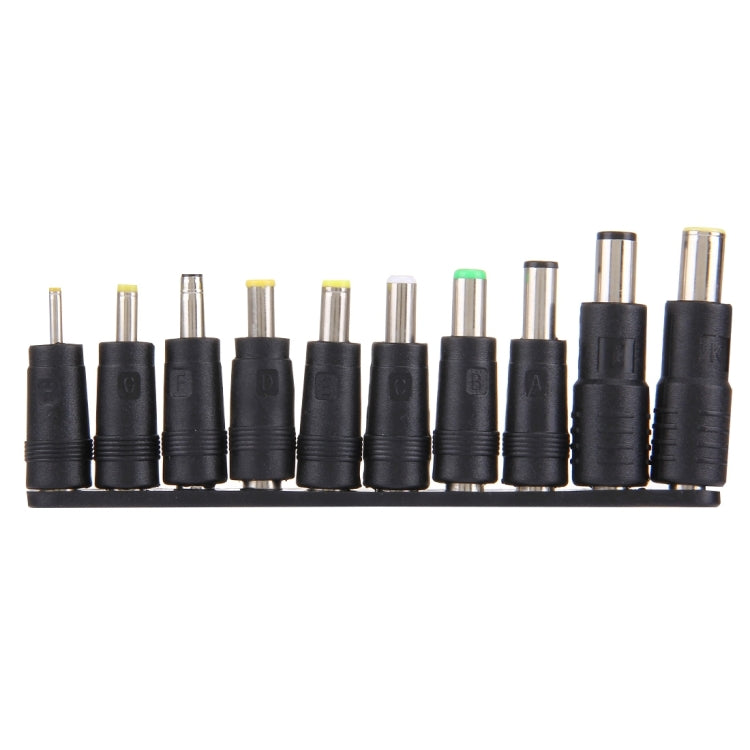 Interfaces hembra de 5,5 x 2,1 mm a múltiples machos Juego de adaptadores de corriente 10 en 1 para portátiles IBM / HP / Sony / Toshiba / Lenovo / ASUS / Samsung / DELL, 10 in 1