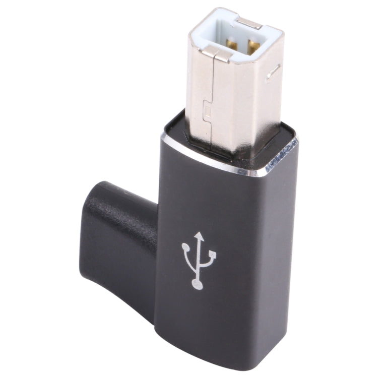 Adaptador USB-C / Tipo C Hembra a USB 2.0 B MIDI Macho para Instrumento Electrónico / Impresora / Escáner / Piano