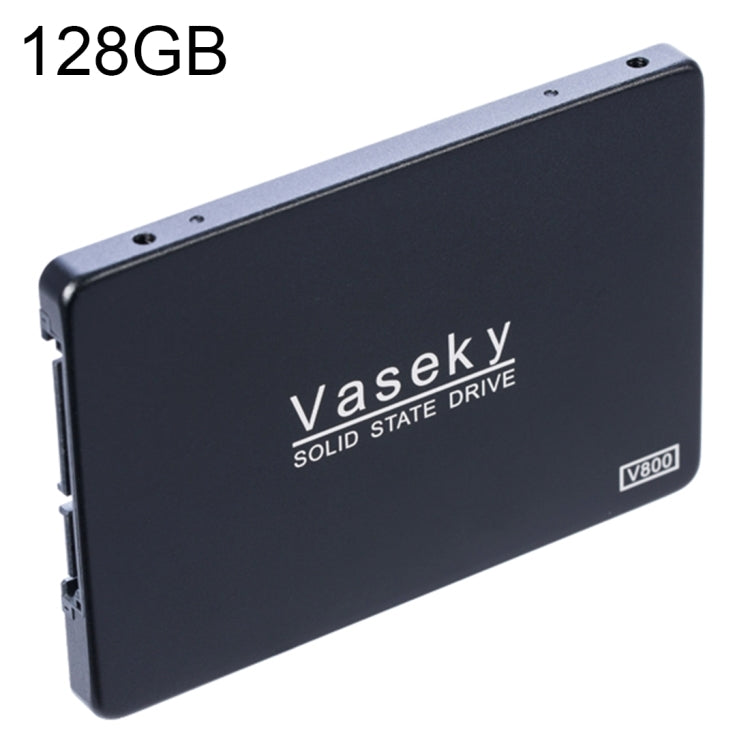 Vaseky V800 128GB 2,5 pulgadas SATA3 6GB/s Unidad de estado sólido ultradelgada de 7 mm Unidad de disco duro SSD para escritorio, portátil, 128GB
