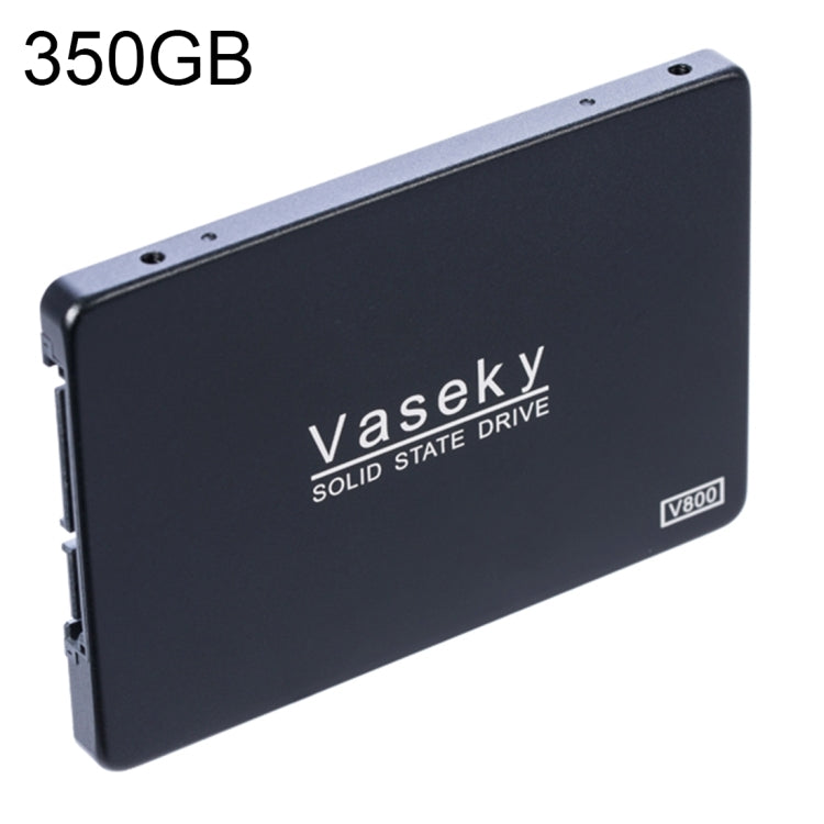 Vaseky V800 350GB 2,5 pulgadas SATA3 6GB/s Unidad de estado sólido ultradelgada de 7 mm Unidad de disco duro SSD para escritorio, portátil, 350GB