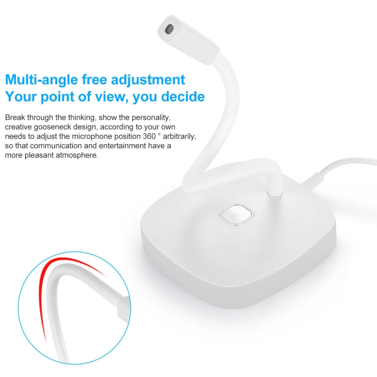 Micrófono USB para computadora de escritorio Yanmai G22