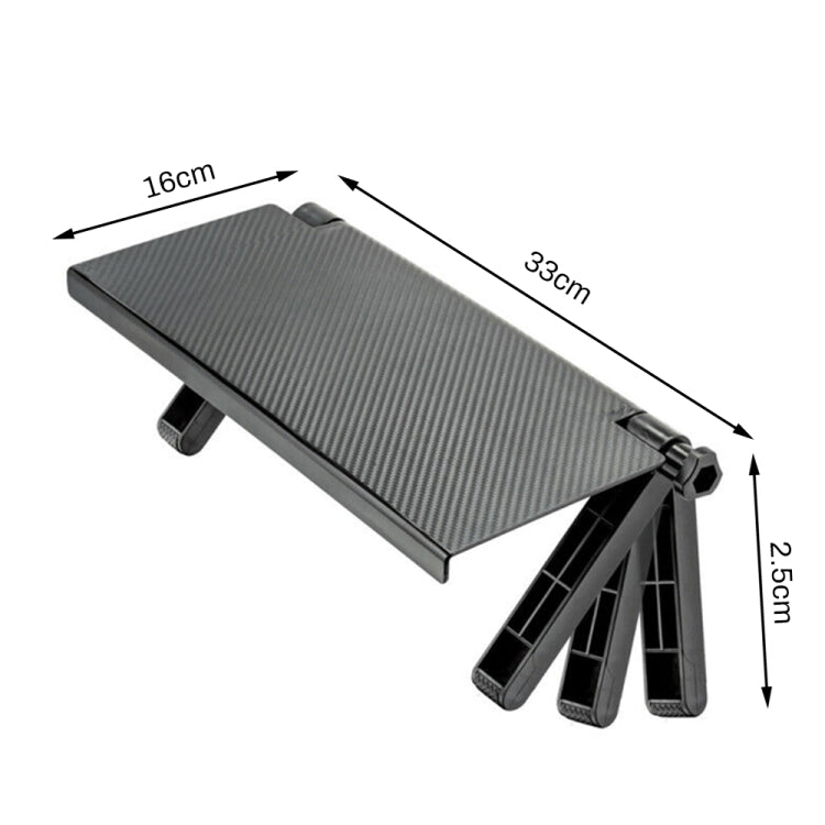 Estante para Monitor de ordenador y televisión, soporte de almacenamiento para decodificador de Control remoto, Set-top Box  Bracket