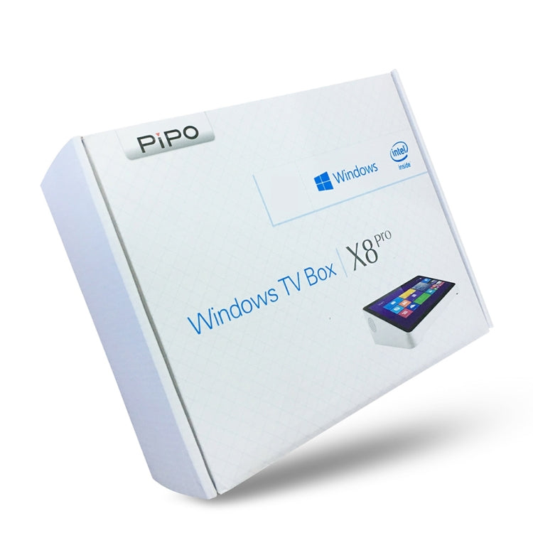 PiPo X8 Pro TV Box Style Mini PC, 3GB + 64GB, Windows 10 de 7 pulgadas, Intel Celeron N4020 Dual Core, compatible con tarjeta TF / Bluetooth / WiFi / LAN / HDMI, enchufe de EE. UU./UE, X8 Pro