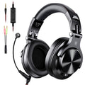 OneOdio A71 Auriculares con cable y reducción de ruido montados en la cabeza con micrófono, A71M (Black), A71(Brown)