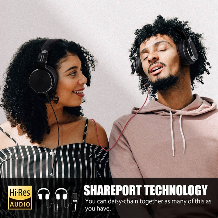 Auriculares con cable HIFI montados en la cabeza equilibrados de tres bandas OneOdio Pro-50, Pro-50