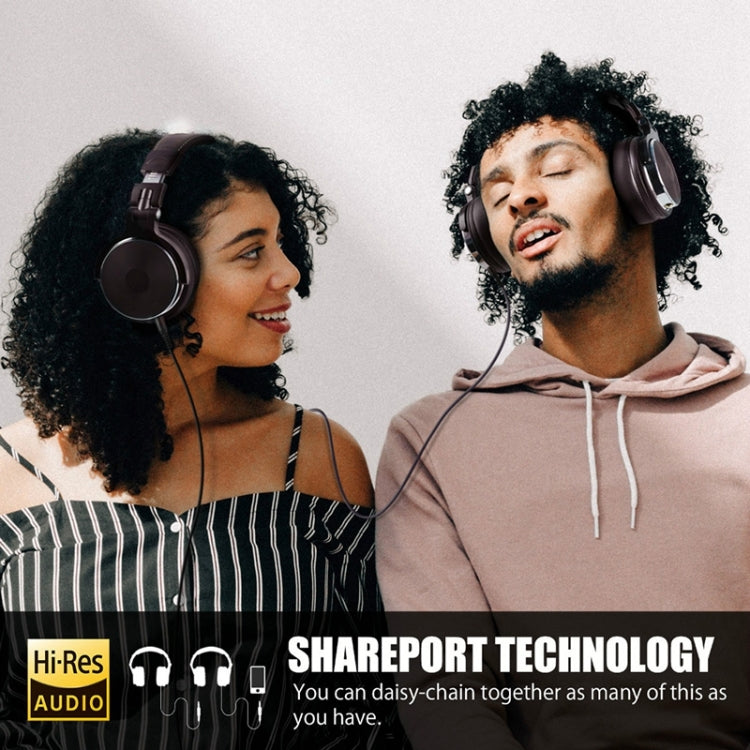 OneOdio Pro-30 Auriculares con cable y micrófono montados en la cabeza, Pro-30