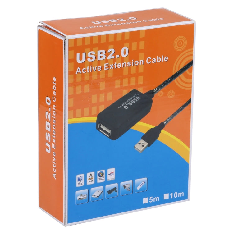 Cable de extensión activo USB 2.0, longitud: 20 m, Extension Cable, Length: 20m