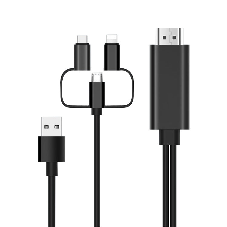 OT-7537S 3 en 1 1080P Reproductor de pantalla HD móvil Cable HDTV