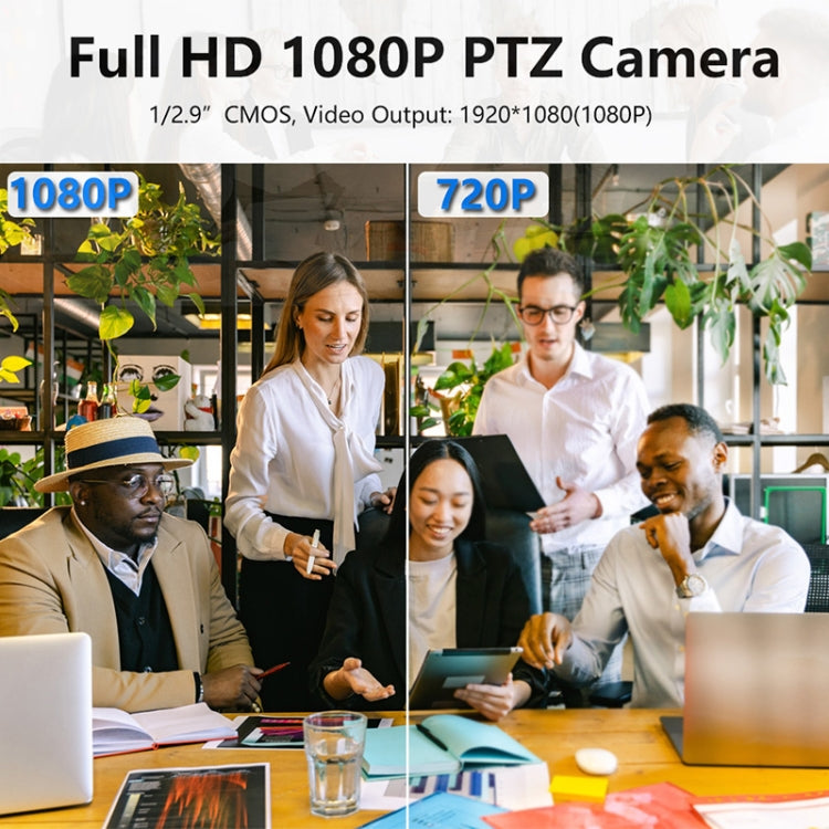 YANS YS-H23UT Cámara de videoconferencia con zoom USB HD 1080P 3X para pantalla grande, compatible con control remoto por infrarrojos