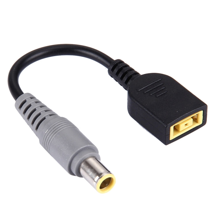 Adaptador de corriente de interfaces hembra de 7,9x5,5 mm macho a cuadrado pequeño (segunda generación) para computadora portátil, longitud: 10 cm, X1 Tablet 2017/2016