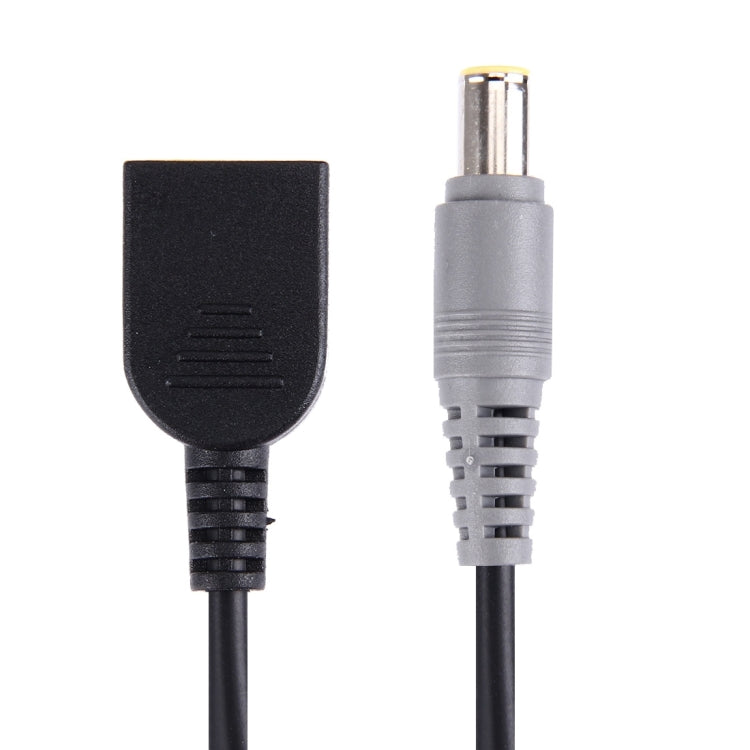 Adaptador de corriente de interfaces hembra de 7,9x5,5 mm macho a cuadrado pequeño (segunda generación) para computadora portátil, longitud: 10 cm, X1 Tablet 2017/2016