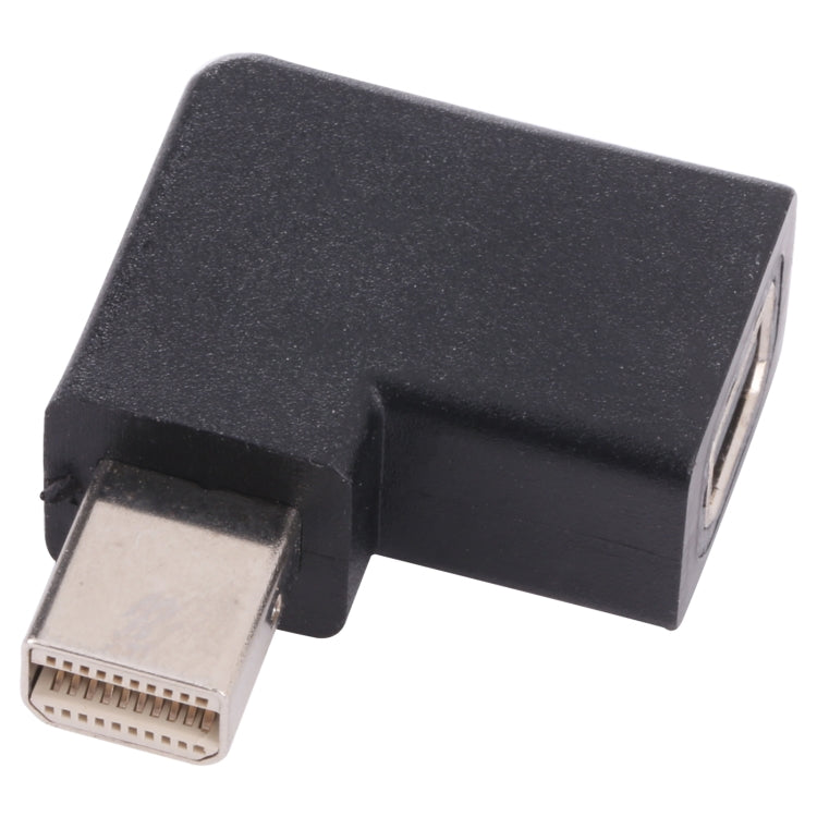 Adaptador de codo Mini DisplayPort hembra a macho 8K, Mini DP Female to Male