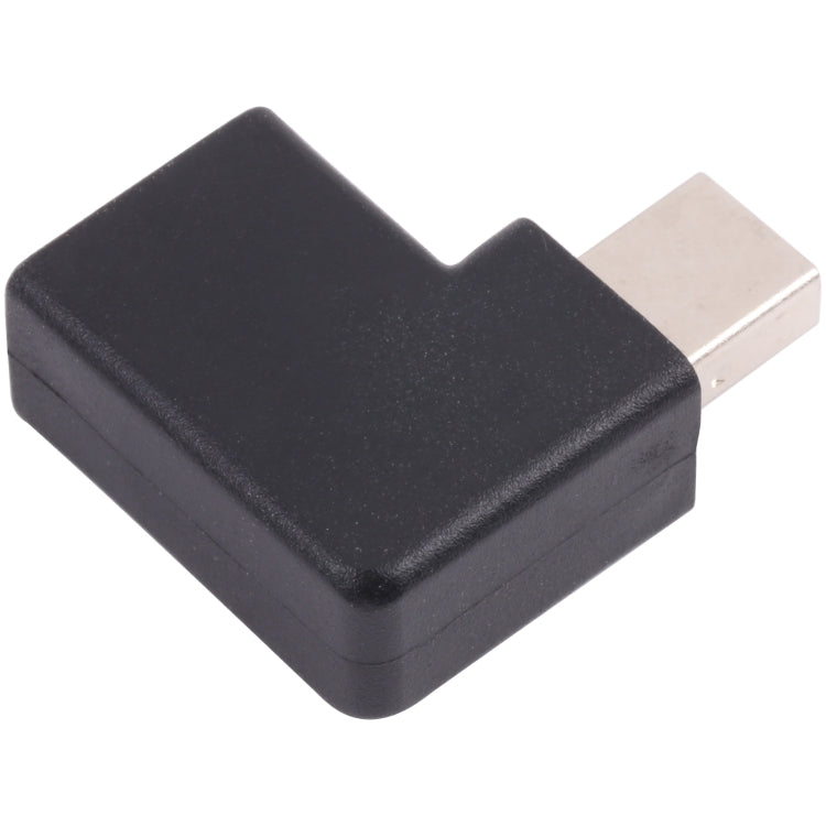 Adaptador de codo Mini DisplayPort hembra a macho 8K, Mini DP Female to Male