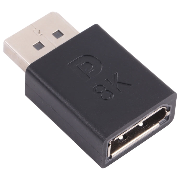 Adaptador recto DisplayPort macho a DisplayPort hembra 8K, DP Male to DP Female Straight