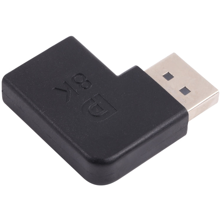 Adaptador de codo DisplayPort macho a DisplayPort hembra 8K, DP Male to DP Female Elbow
