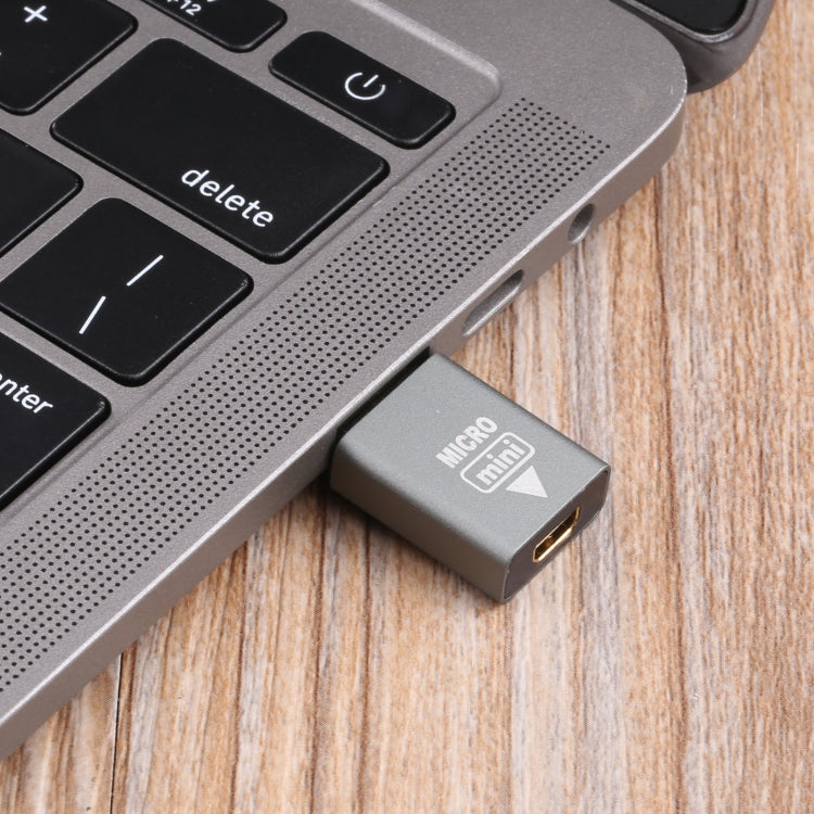 Adaptador Micro HDMI Hembra a Mini HDMI Macho, Micro HDMI to Mini HDMI
