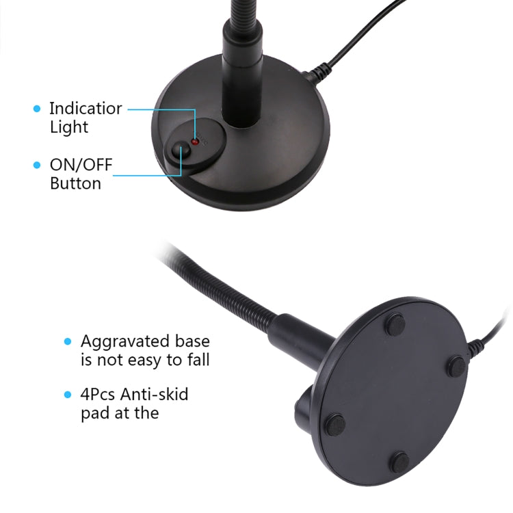 Micrófono para computadora sin unidad USB M-309, USB