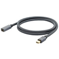 Cable DisplayPort OD6.5mm Mini DP macho a hembra, DP Male to Female