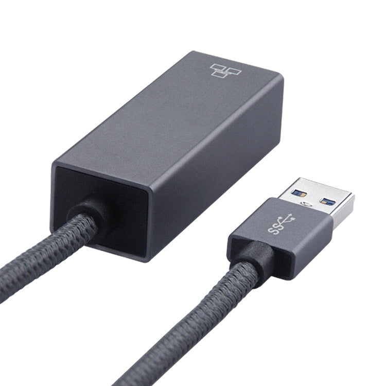 Cable adaptador USB 3.0 AM a RJ45 Gigabit, longitud: 20 cm