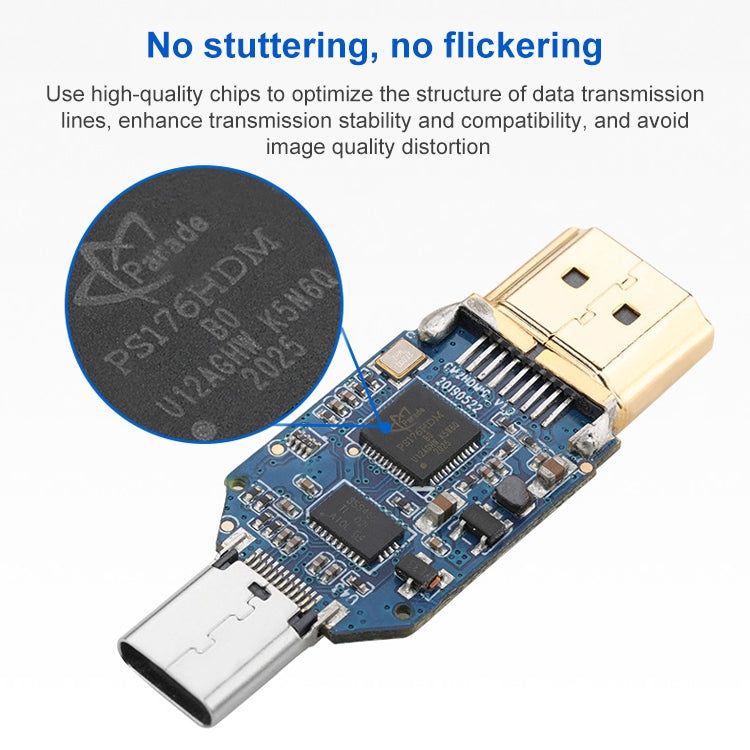 Adaptador USB 3.1 Tipo-C / USB-C Hembra a HDMI Macho