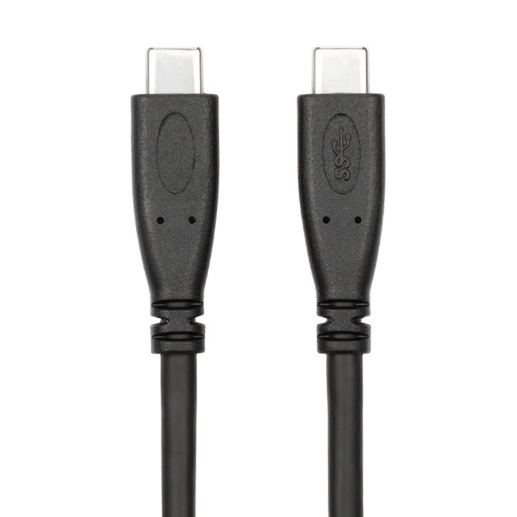 Cable de conexión USB 3.1 Tipo-C / USB-C a Tipo-C / USB-C Gen2, Longitud: 30 cm, Length: 30cm