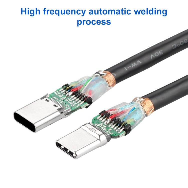 Cable adaptador USB 3.1 tipo C / USB-C macho a tipo C / USB-C hembra Gen2, longitud: 20 cm, Length: 20cm