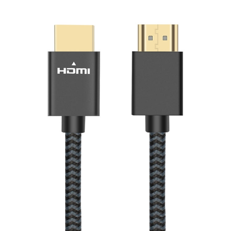 Cable trenzado de nailon macho a macho HDMI 2.0 con cabezal chapado en oro ULT-unite, longitud del cable: 2 m, 2m