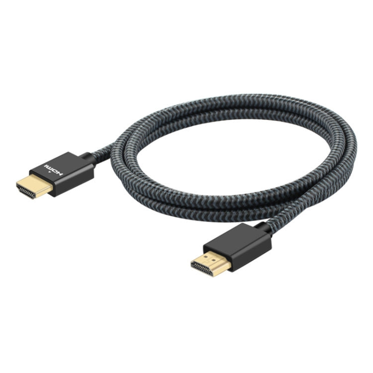 Cable trenzado de nailon macho a macho HDMI 2.0 con cabezal chapado en oro ULT-unite, longitud del cable: 2 m, 2m