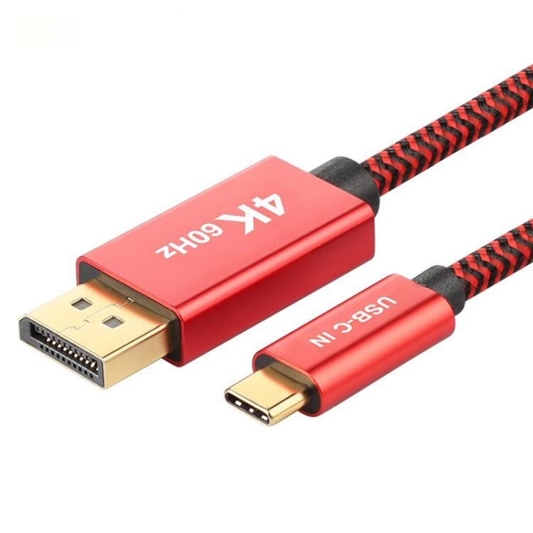 Cable adaptador HD 4K 60Hz USB-C / Type-C macho a DisplayPort macho
