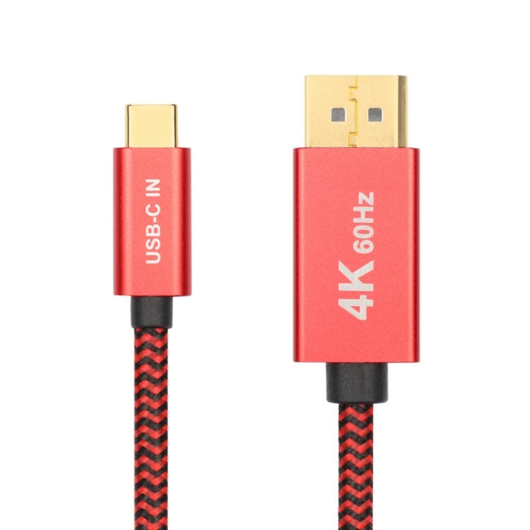 Cable adaptador HD 4K 60Hz USB-C / Type-C macho a DisplayPort macho