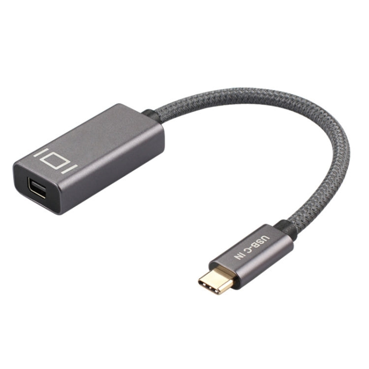 Cable adaptador 4K 60Hz USB-C / Type-C macho a Mini DisplayPort hembra, Type-C Male to Mini DisplayPort Female