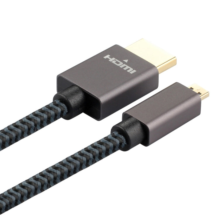 Cable trenzado de nailon macho HDMI macho con cabezal chapado en oro ULT-unite, longitud del cable: 1,2 m, 1.2m