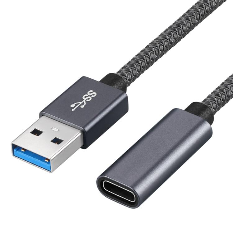 Cable de extensión USB 3.0 macho a USB-C/Tipo-C hembra