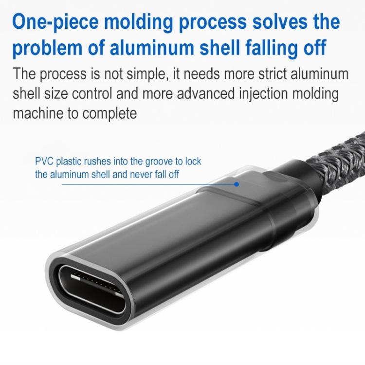Cable de extensión USB 3.0 macho a USB-C/Tipo-C hembra