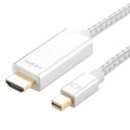 Cable Mini DisplayPort a HDMI 1080P 60 Hz, longitud del cable: 2 m