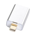 Adaptador Mini DisplayPort Macho a HDMI Hembra 1080P
