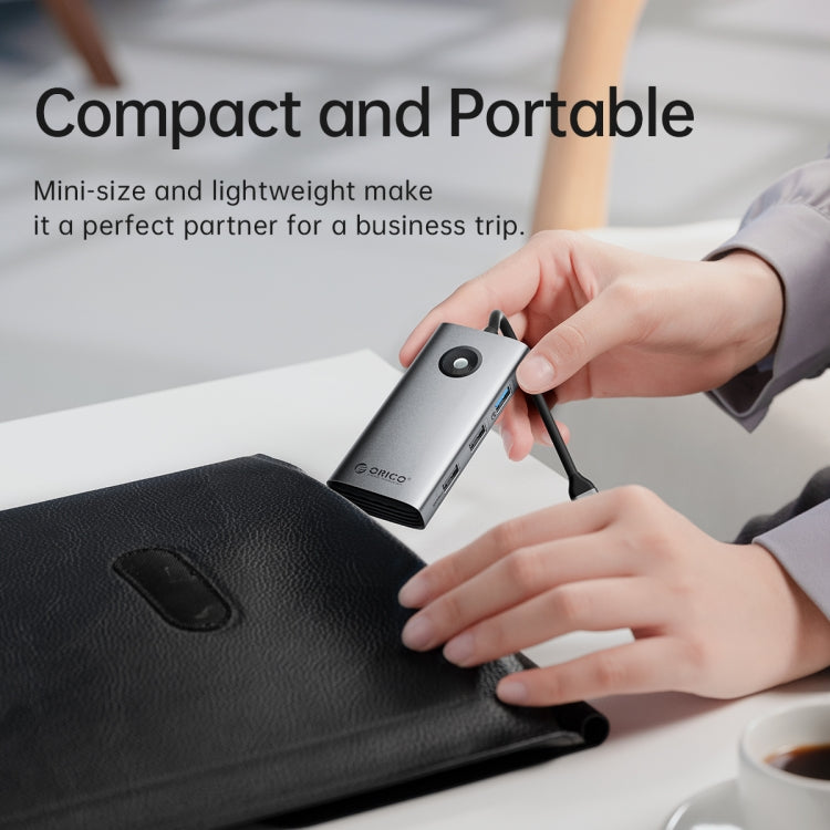 ORICO PW11-5P Estación de acoplamiento multifunción tipo C / USB-C 5 en 1 de 5 Gbps, PW11-5P