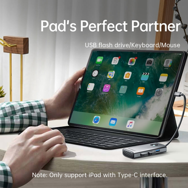 ORICO PW11-5P Estación de acoplamiento multifunción tipo C / USB-C 5 en 1 de 5 Gbps, PW11-5P